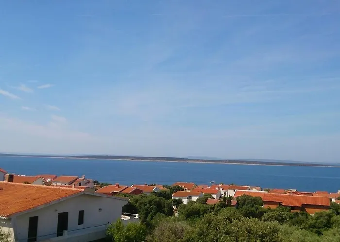 With A Parking Space Mandre, Pag - 12409 Apartman Kolan